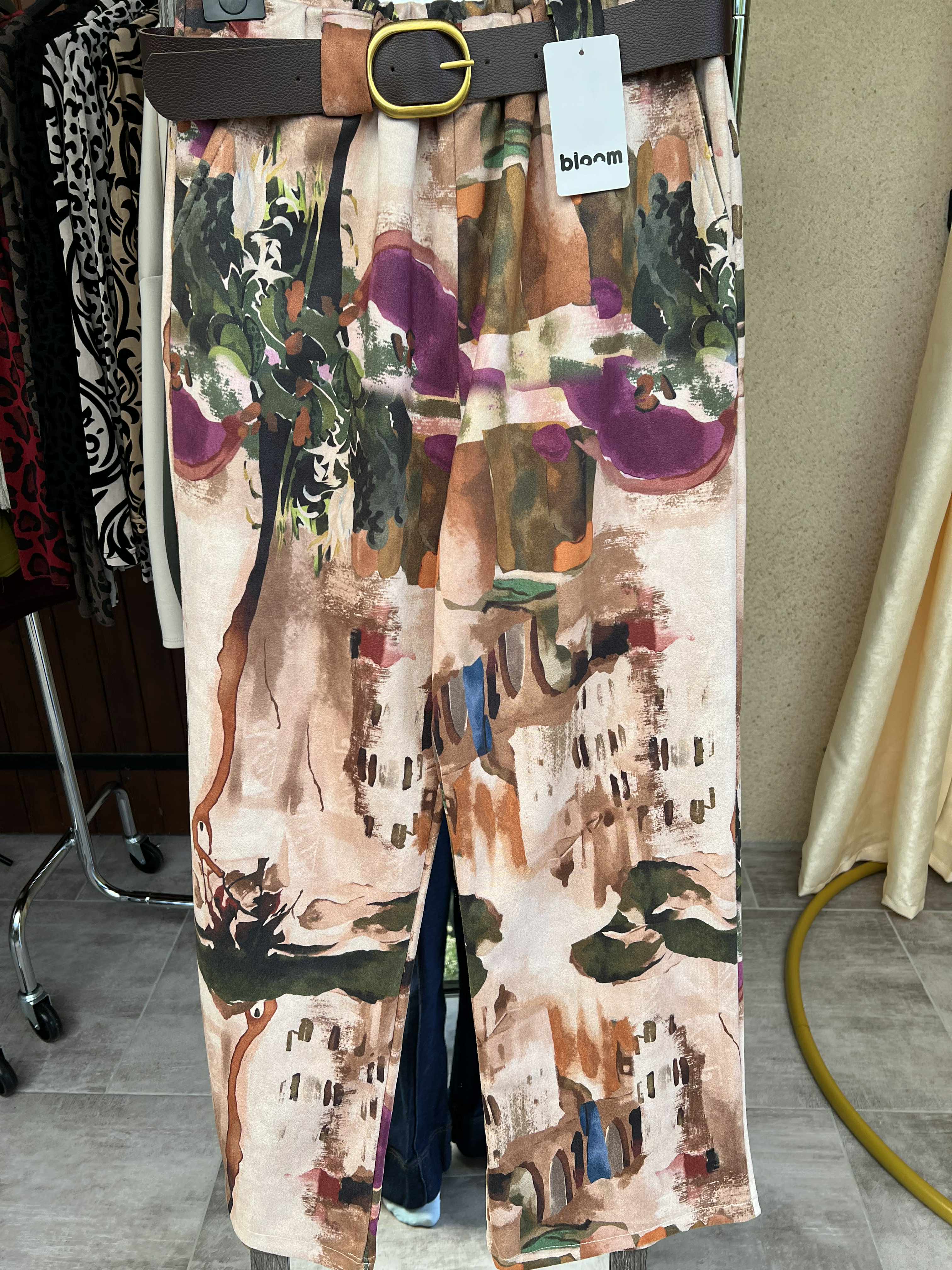 pantalon multicolore taille unique 36 a 46