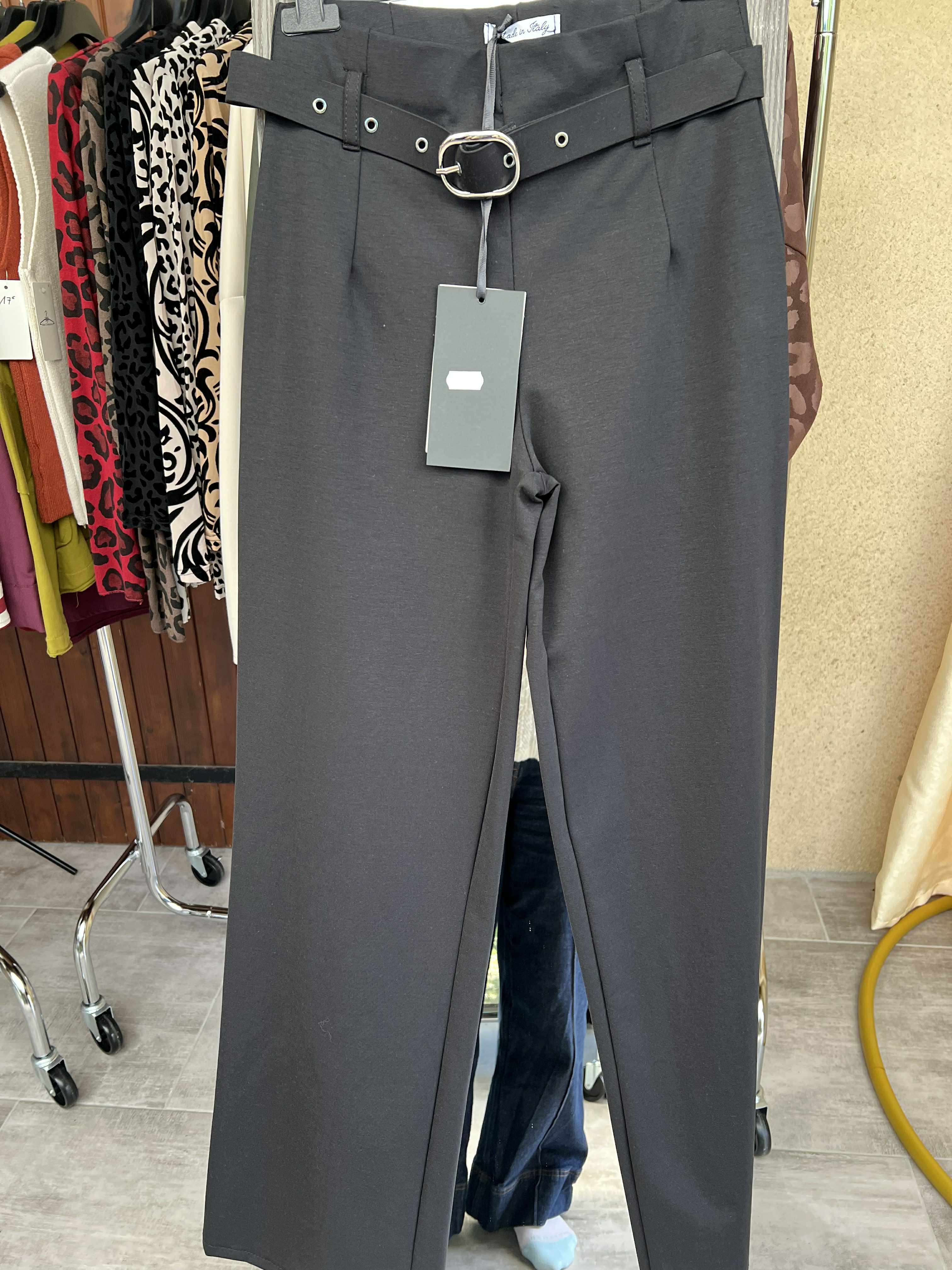 pantalon droit noir