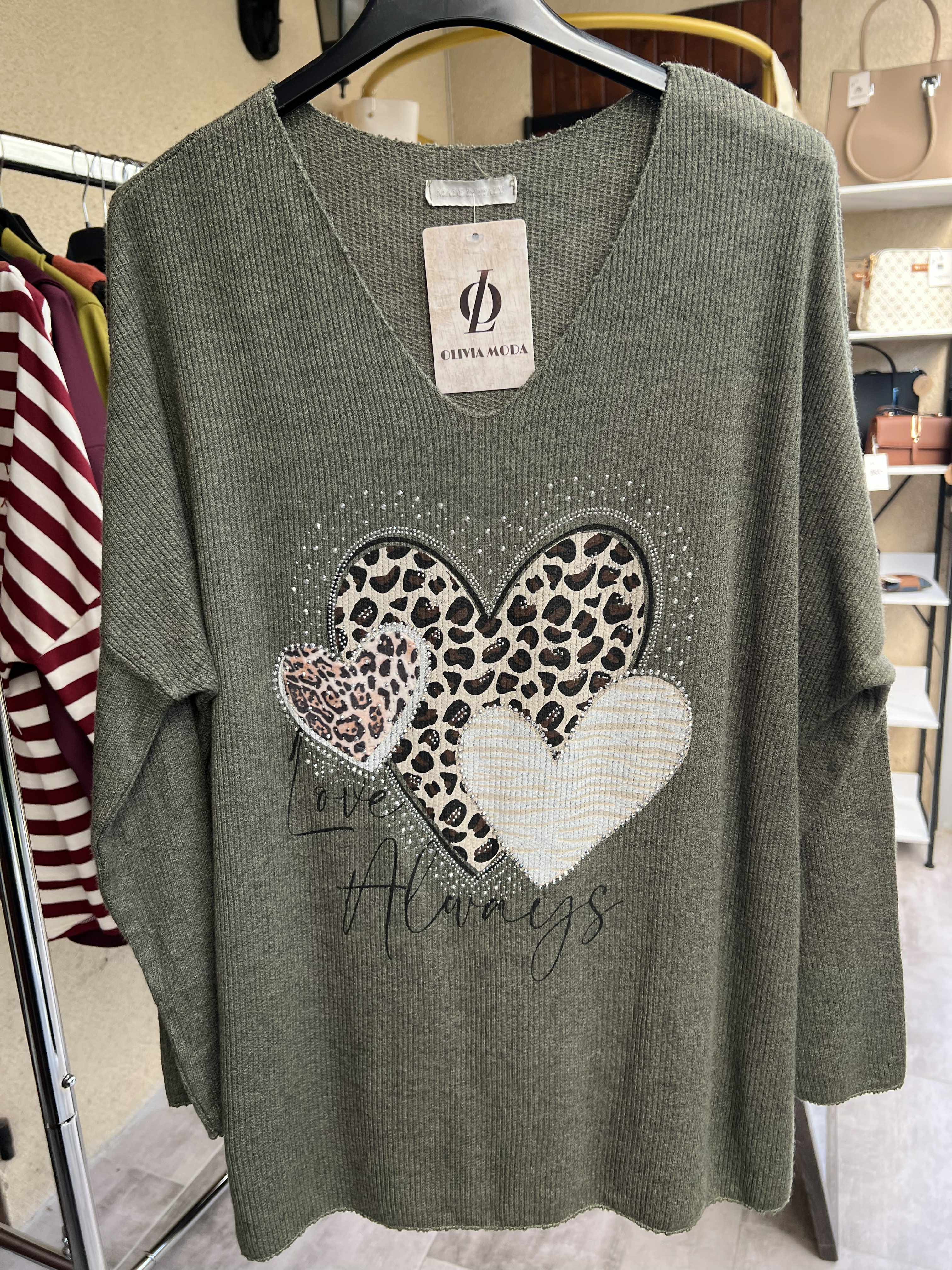 pull love always taille unique 38 a 46