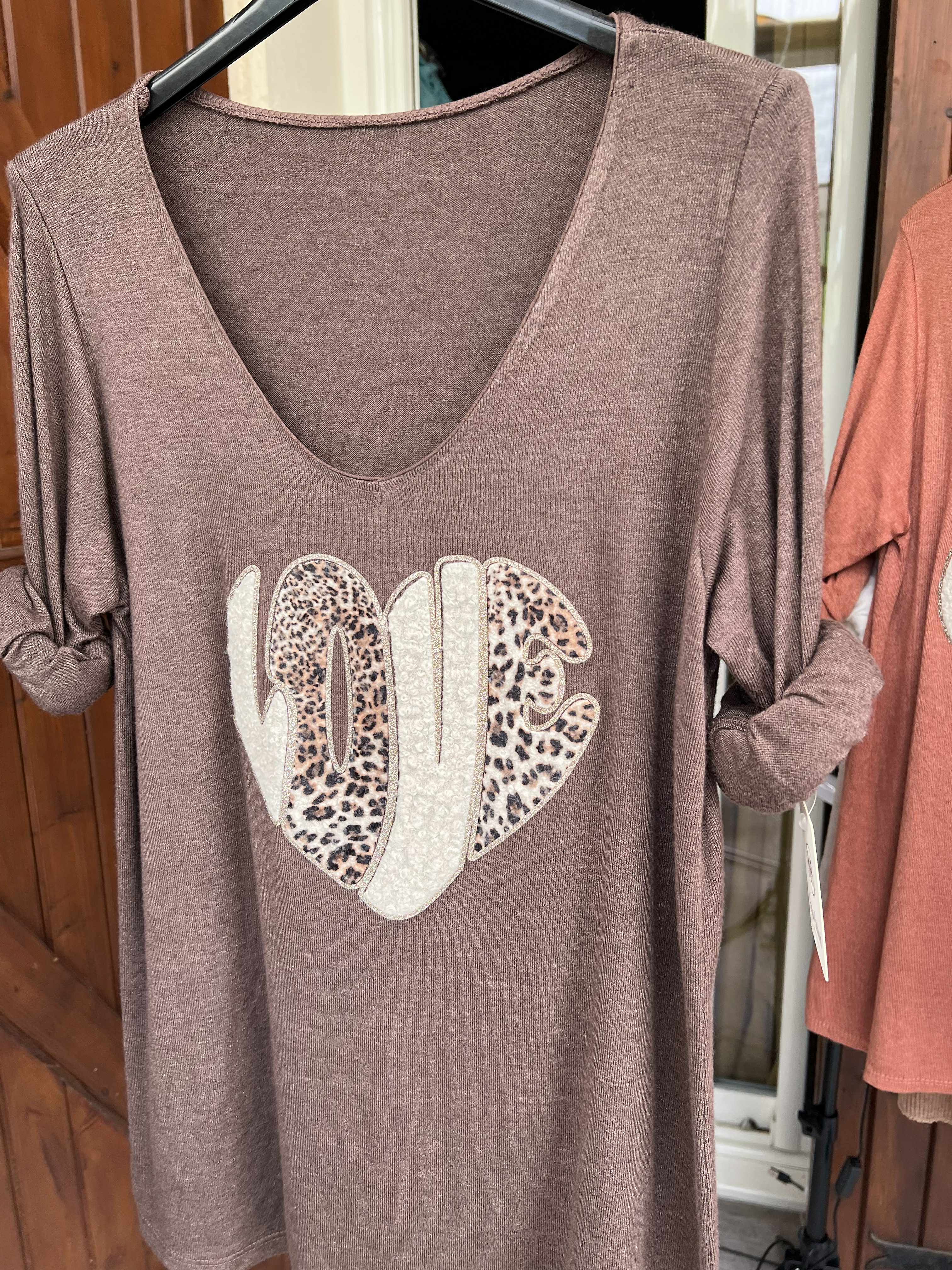 pull fin LOVE taille unique de 36 a 42