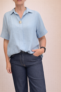 REF 20 Blouse fluide col chemise