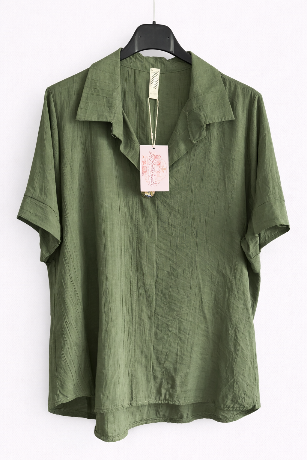 REF 20 Blouse fluide col chemise