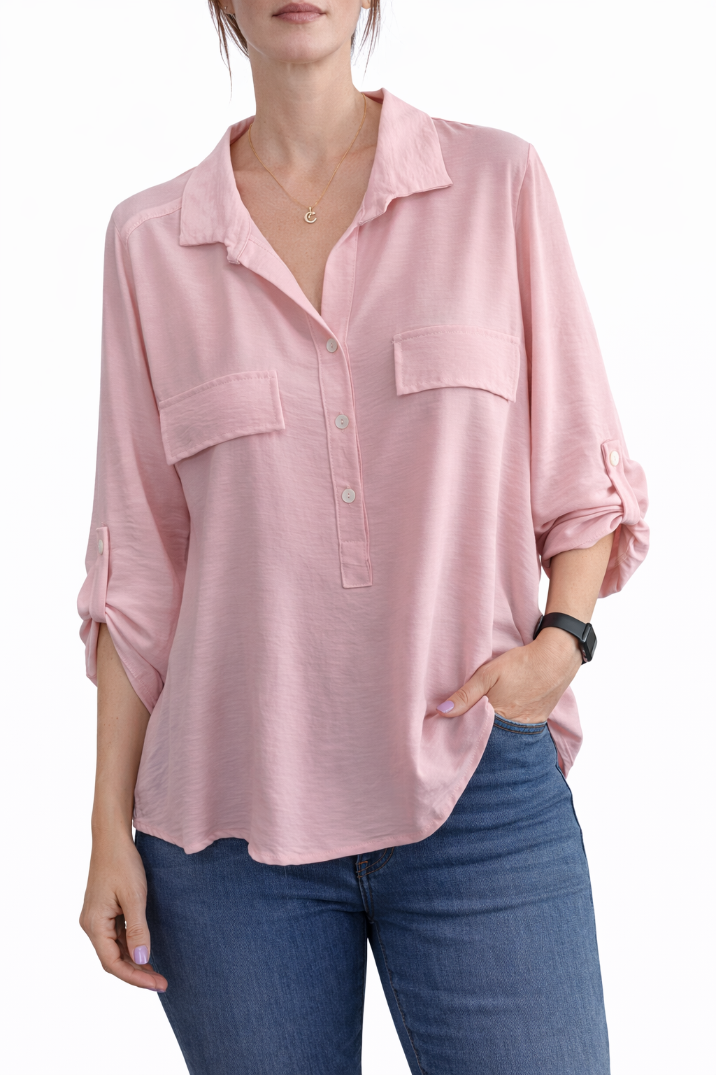 REF 2 Blouse  fluide – Douceur & élégance