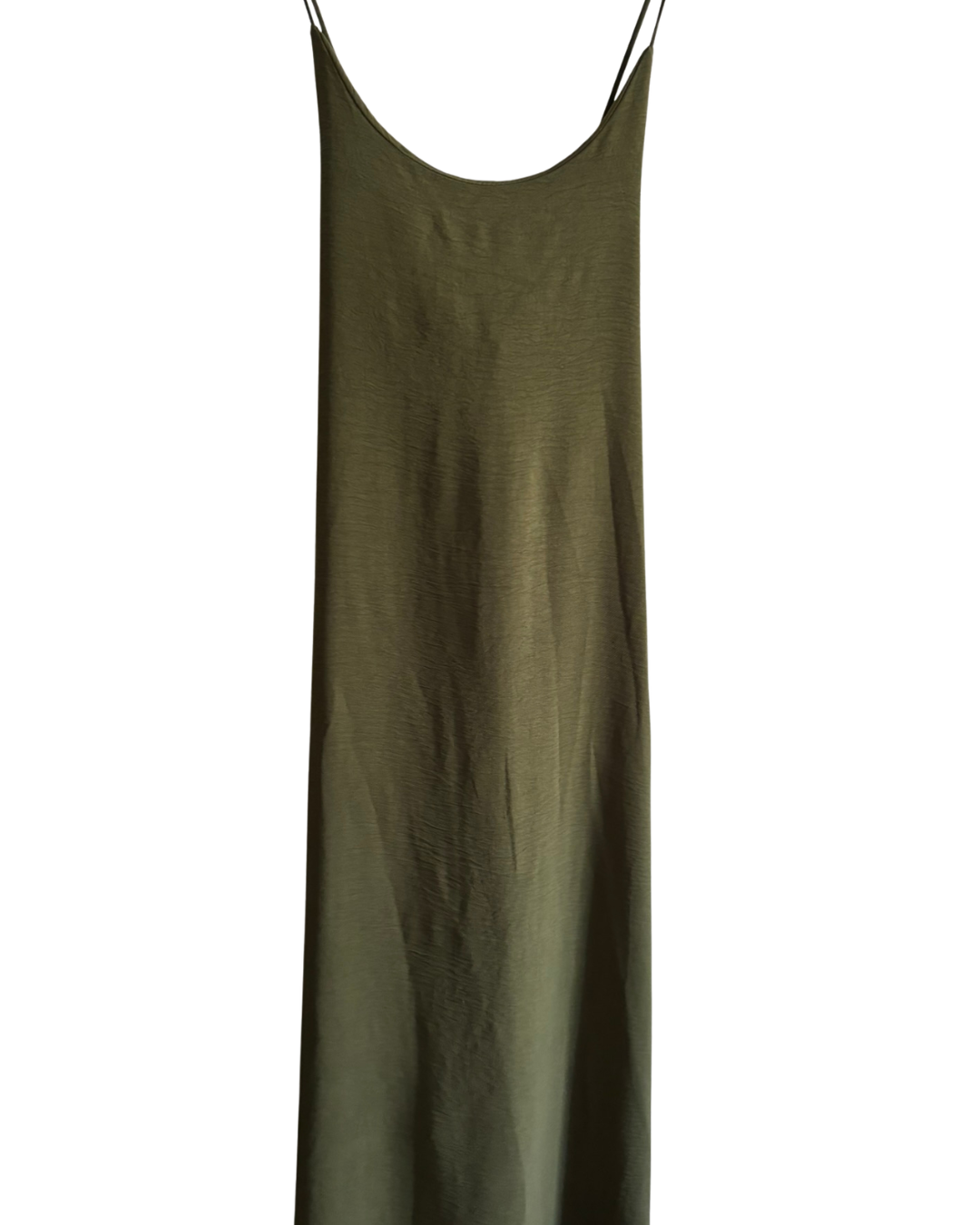 REF 19 Robe longue fluide à fines bretelles