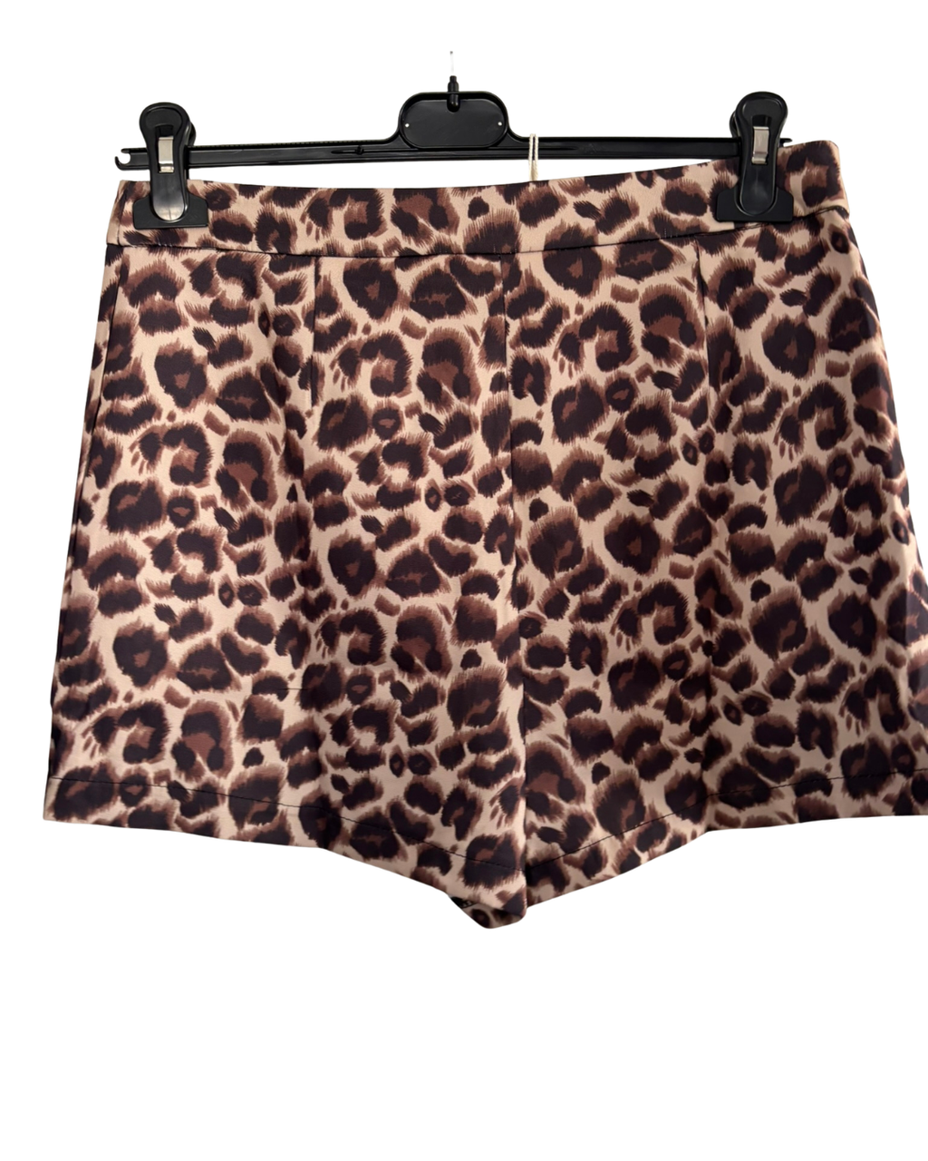 REF 4 Jupe-short imprimé léopard – Audace & féminité