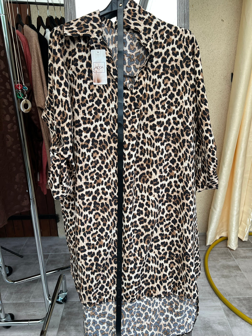 robe léopard taille unique 36 a 44