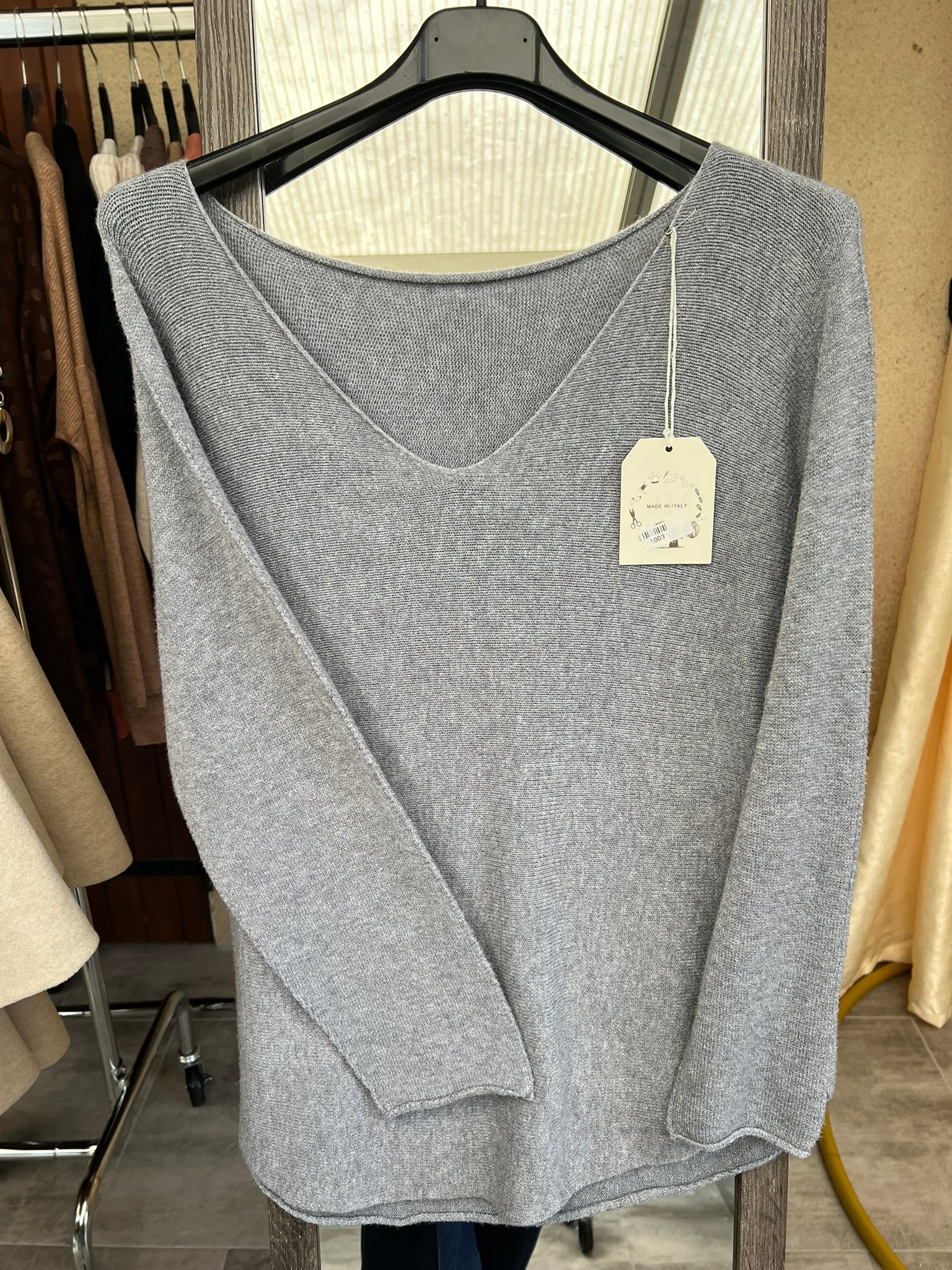 pull tout doux manches longues taille unique 38 a 46