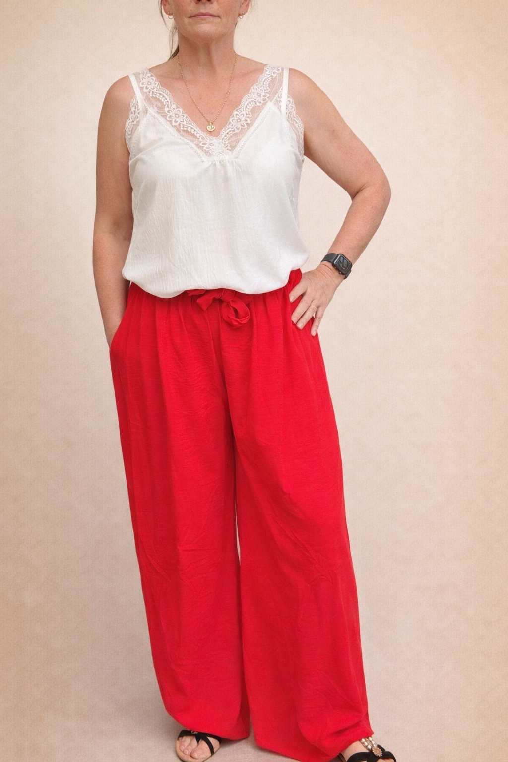 REF 33 Pantalon fluide  – Confort & élégance naturelle