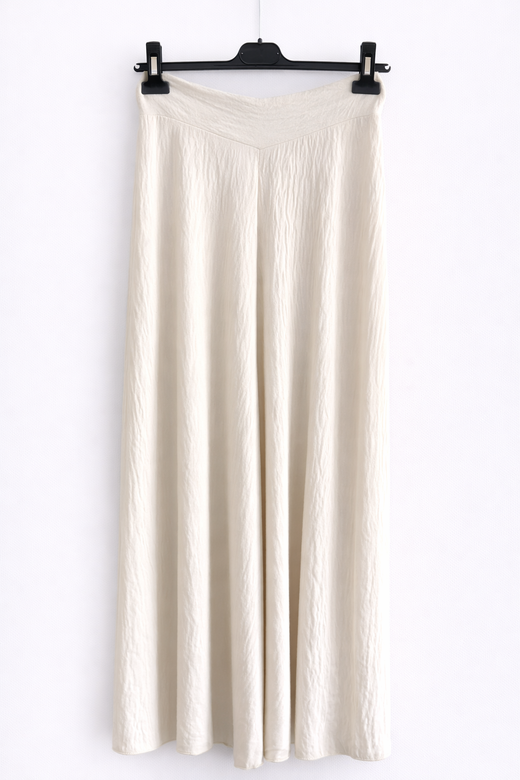 REF 25 Pantalon large fluide – Beige clair