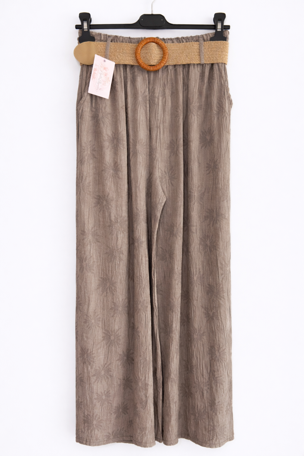 REF 30 Pantalon fluide imprimé – Élégance naturelle & légèreté